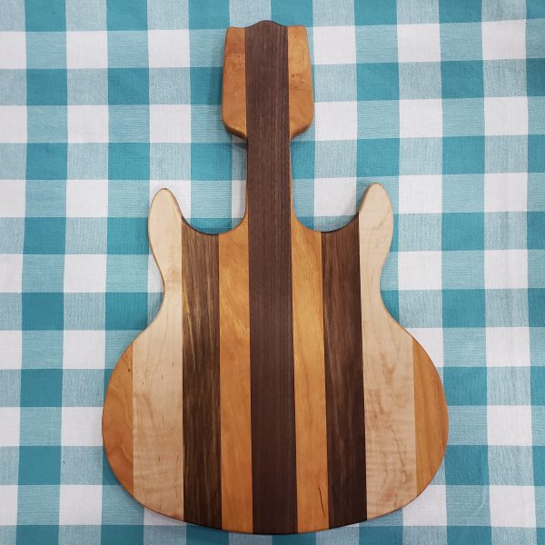 Multi-wood Guitar Serving/Cutting Board - Image 4