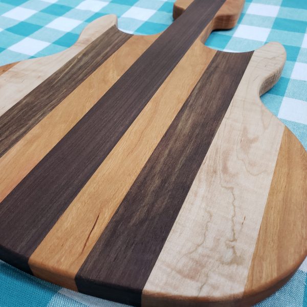 Multi-wood Guitar Serving/Cutting Board - Image 5