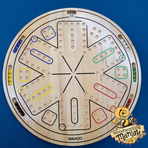 20in Hanging 6 Player Wahoo / Aggravation - Image 2